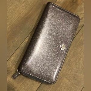 Silver grey Kate Spade Wallet